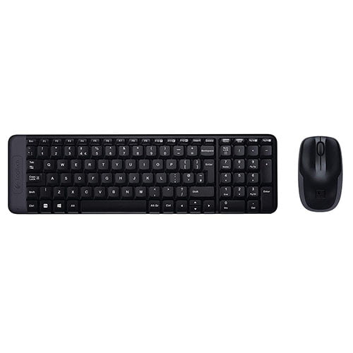 Refurbished Logitech MK215 Wireless Keyboard and Mouse Combo